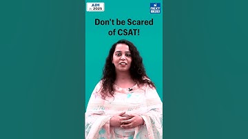 LET GO OF CSAT FEAR! | AIM Mentorship Program for UPSC CSE 2025 #upsc #shorts