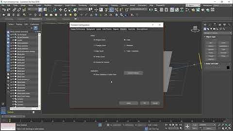 How to show statistics in Active view - 3ds Max (polygon count / vertex count)