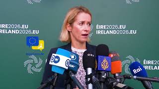 Kaja Kallas: Europe Must Stand Behind Germany With a Unified Response