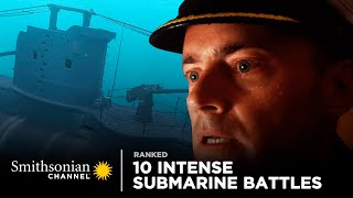10 Intense Submarine Battles 💥 Hell Below | Smithsonian Channel