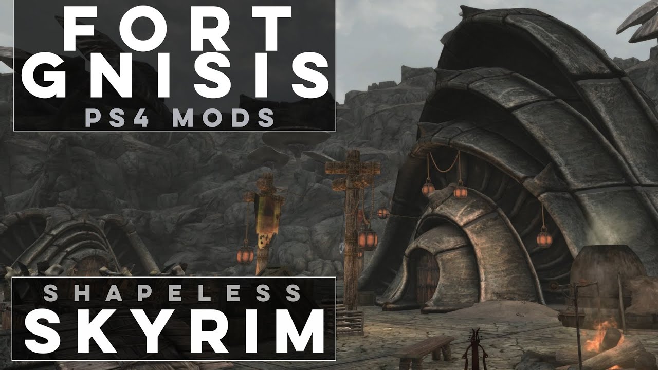 Morrowind Inspired Player Home and World Space in Skyrim - Shapeless Skyrim PS4 Mods (Ep. 173)