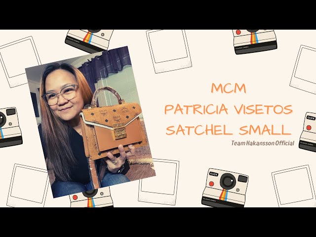 Shop Mcm Patricia Visetos Satchel