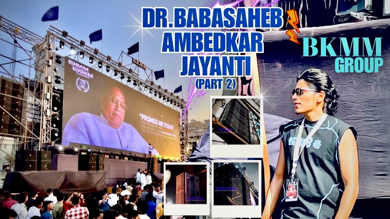 Dr.Babasaheb Ambedkar Jayanti 2025 (PART 2) Bkmm Group // Aniket’s Vlog #bhimjayanti #jaybhim