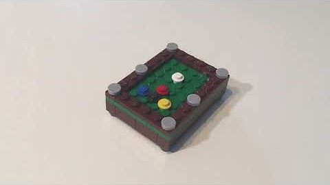 Lego Pool Table (Tutorial)