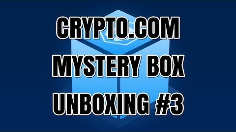 Opening mystery boxes in Crypto.com | CRO | #3 Unboxing