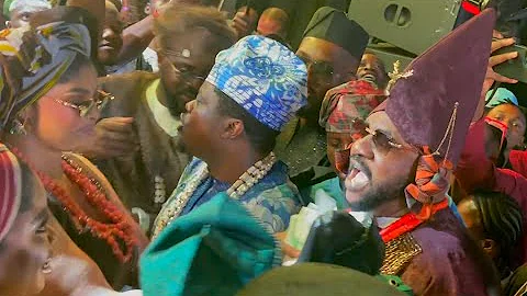 Toyin Abraham, yabo Ojo,Authentic, & Femi Adebayo Dance and Spray Odunlade Adekola at Warlord Movie