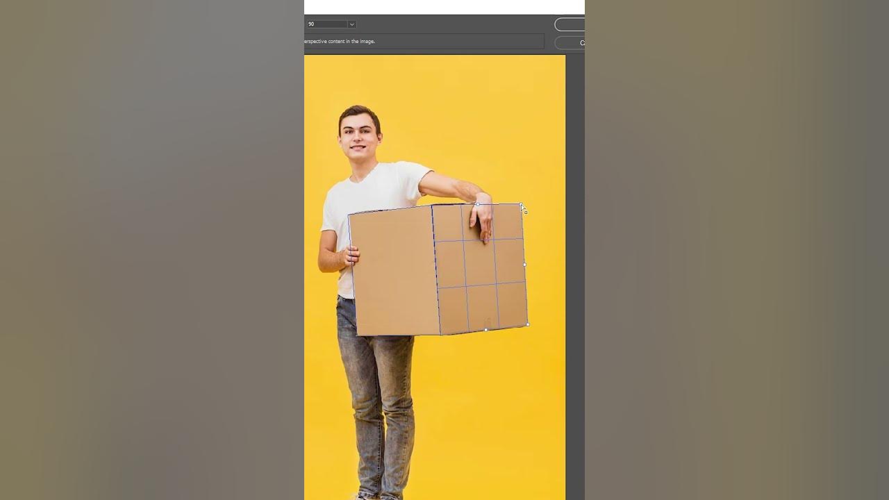 Realistic box mockup in photoshop - Photoshop tutorials #shorts Realistic box mockup in photoshop - Photoshop tutorials #shorts