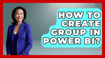 How To Create Group In Power BI? - The Friendly Statistician