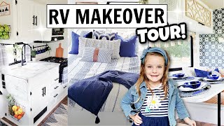 EXTREME RV MAKEOVER! Turning an OLD MOTORHOME into our COZY HOME on WHEELS