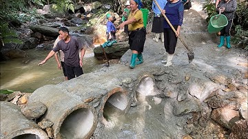 XÂY CẦU BẢN NHÓM HAI CÔNG TRÌNH ĐẦU TIÊN CỦA KÊNH 