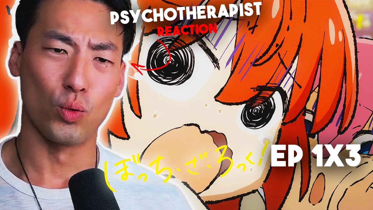 SHE RAN AWAY?! | Therapist’s FIRST REACT to Bocchi the Rock Episode 3