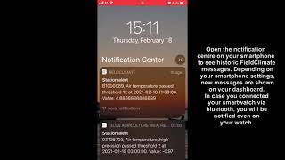 FieldClimate - Push notifications screenshot 4
