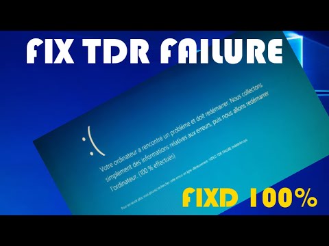 FIX TDR FAILURE