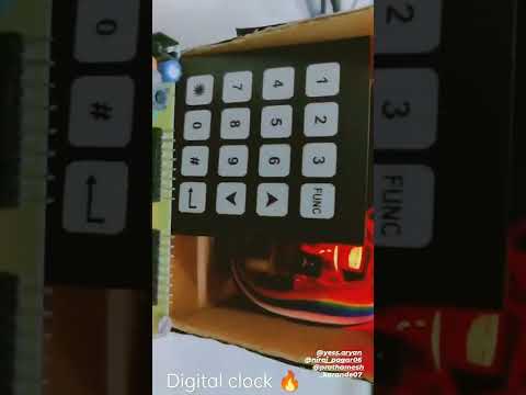 Digital clock using
