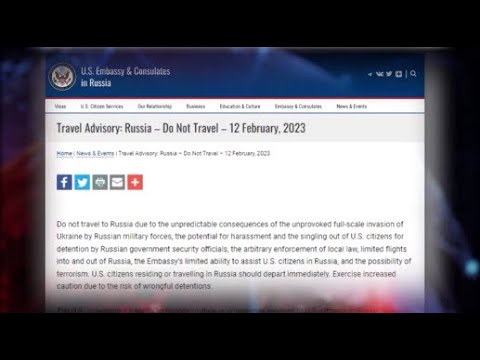 დაუყოვნებლივ დატოვეთ რუსეთი! ! - შეერთებული შტატები საკუთარ  მოქალაქეებს აფრთხილებს