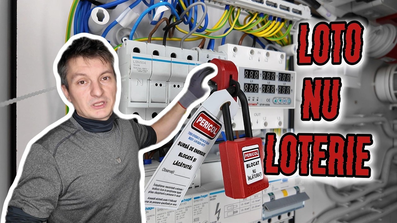 Nu interveni la instalația electrică fără să faci asta mai întâi!