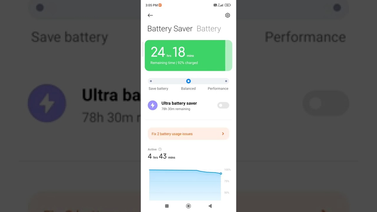 ||Redmi note 11 Pro|| new security battery 🔋||battery saver balance and performance mode|| 
