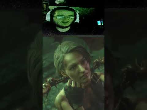 A spider deep throats Jill Valentine | #jaypython345 on  #residentevil3  #jumpscare  #horrorshorts