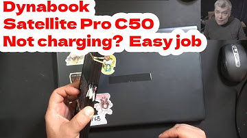 Dynabook Toshiba Satellite Pro C50 not charging board repair - when everything goes wrong
