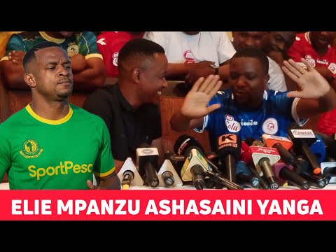 AHMED ALLY NA ALLY KAMWE WAZICHAPA KISA ELIE MPANZU KUSAINI YANGA 