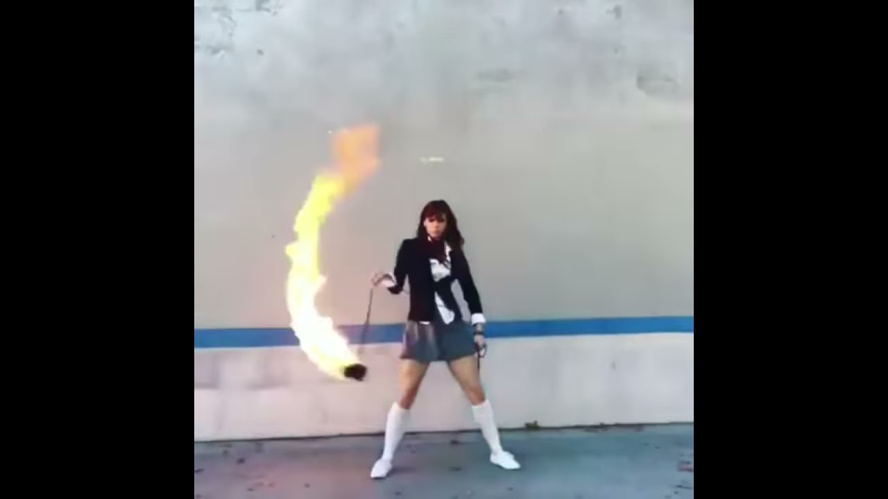 Kill Bill S Gogo But With Fire