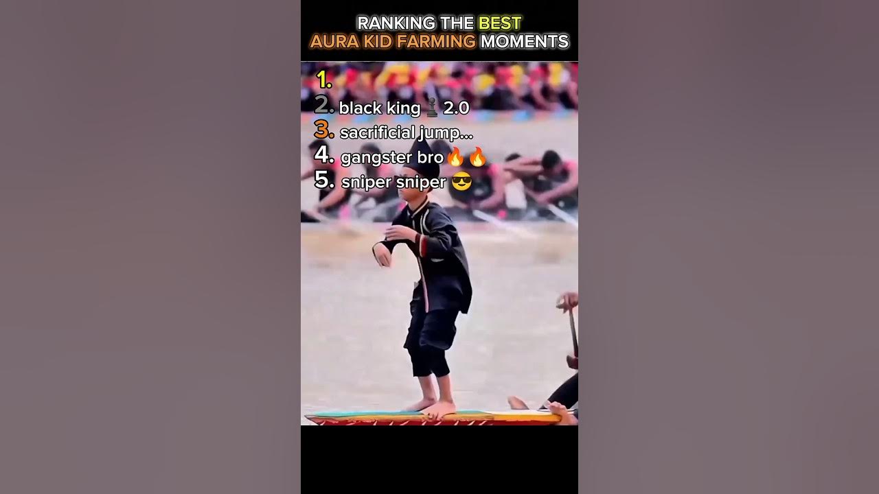 Ranking the best "Aura farming kid" on boat in Indonesian festival..... Ranking the best "Aura farming kid" on boat in Indonesian festival.....