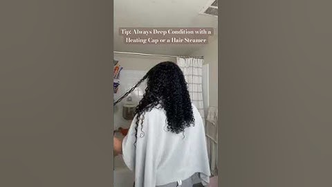 Tip of the Day While Deep Conditioning! #deepconditioning #haircare #tips #shorts