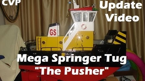 CVP - Mega Rc Springer Tug The Pusher [Update Video]
