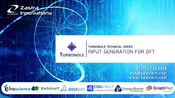 02 Generating Input for DFT Calculation using Turbomole