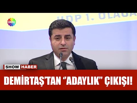 Demirtaş: HDP beni aday göstermedi!