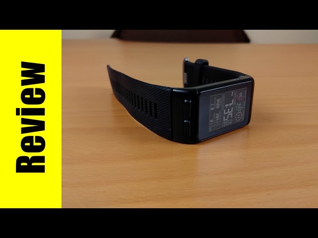 Review - Garmin Vivoactive HR fitness watch - YouTube