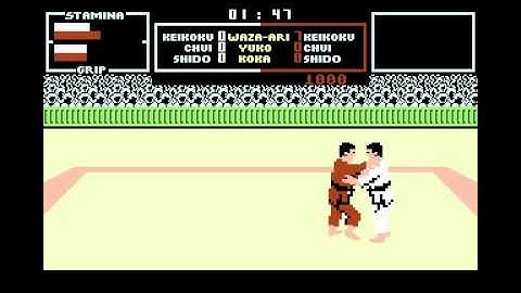 BRIAN JACKS UCHI MATA   MARTECH   COMMODORE 64 C64 GAME GAMEPLAY