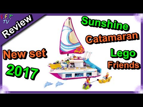 Sunshine Catamaran - Lego Friends 41317 Build Rewiev Speed 