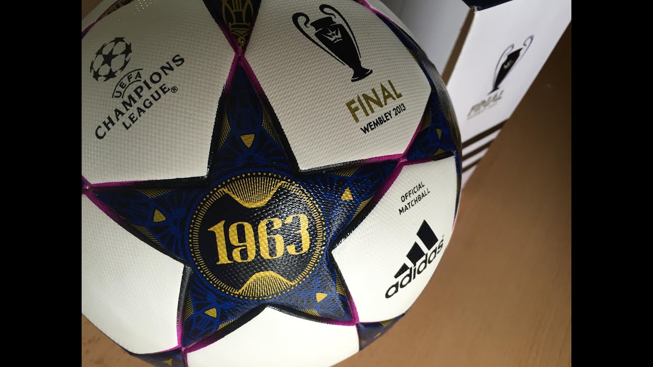 Adidas Finale Wembley is final match ball of Champions League 2012/2013 | Football Balls Database