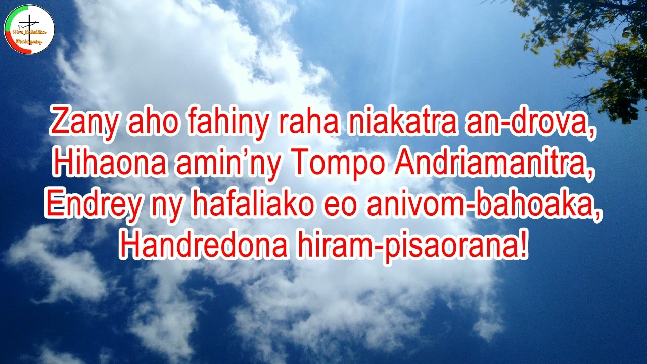 Sambatra izay noana_Hira Katolika Malagasy