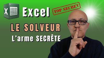 Excel Solveur |  L’outil que vous ignorez ! 🔍