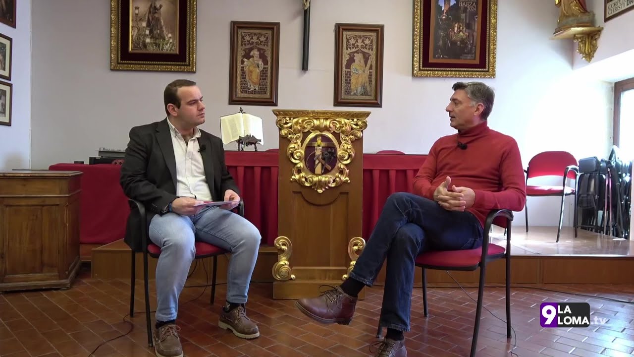 La Trabajadera 2024 · Damián Cruz Martínez, Pregonero de la Semana Santa de Baeza 2024