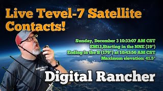Live Tevel-7 Satellite Contacts!