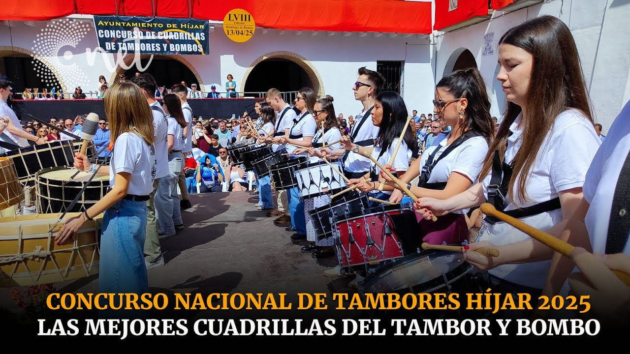 LVIII Concurso NACIONAL de TAMBORES y BOMBOS |  Híjar 2025