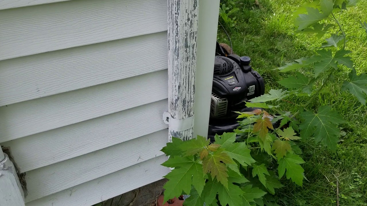 House with very old cable wiring on the outside makeover - part 2 - YouTube