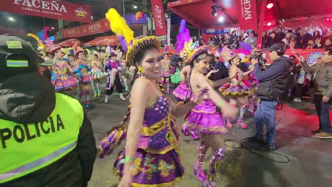 Entrada Universitaria UMSA: Espectacular Morenada de Odontologia