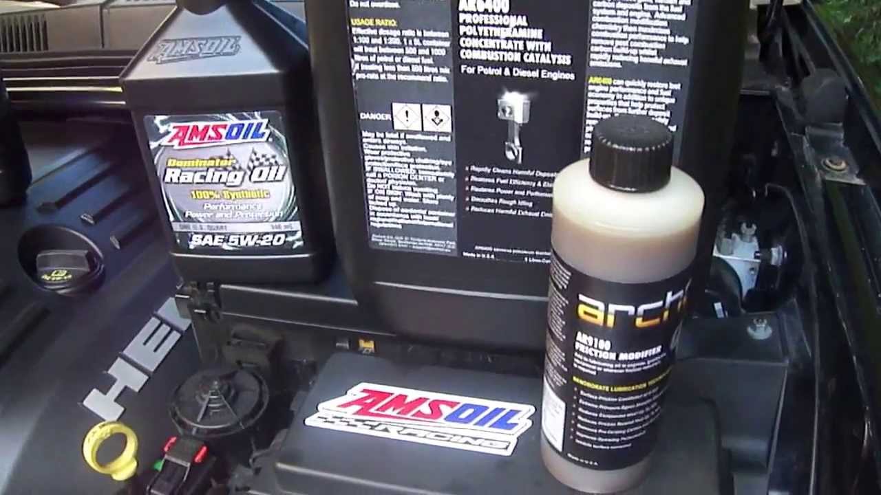 Jeep 5.7 HEMI AMSOIL DOMINATOR 5W-20 Racing Oil + Archoil WS2 Nano  www.ams-oil.hu   www.archoil.hu