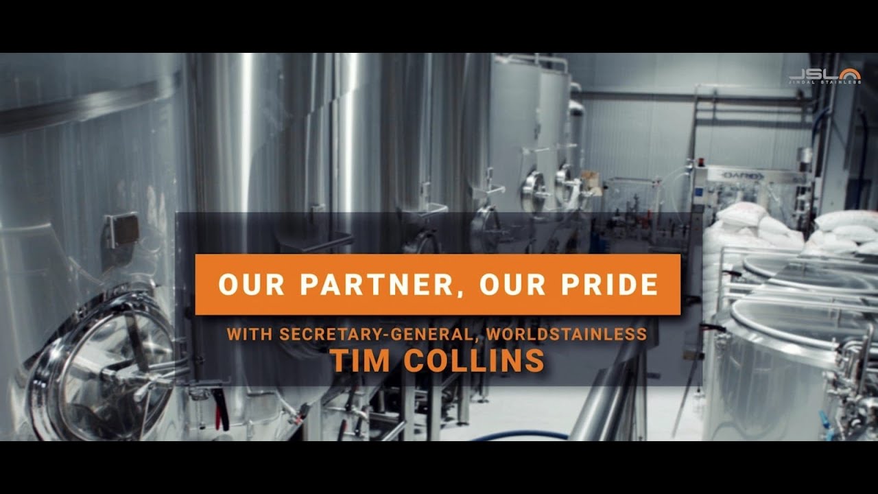 Our Partner, Our Pride featuring Mr Tim Collins | Jindal Stainless