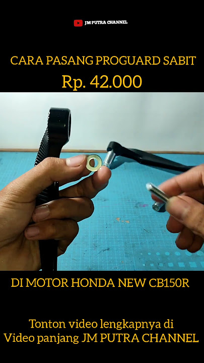 cara pasang proguard di motor #youtubeshorts #motovlog #carapasangproguardmotor