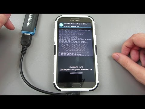 Samsung Galaxy Note 2 / II에 AOKP (Android 4.2.2 Jelly Bean)를 설치하는 방법