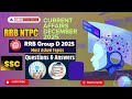 RRB NTPC | RRB GROUP - D | SSC | BANK IBPS  GS GK &amp; Current affairs  NOVEMBER  2025