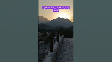 آيات بينات عطره من كتاب الله العزيز الحكيم #كن_مع_الله_ولا_تبالي #قران_كريم