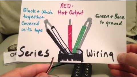 Dimarzio Humbuckers: Series vs Parallel Wiring
