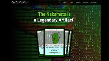 Rare Pepe Nakamoto Provenance