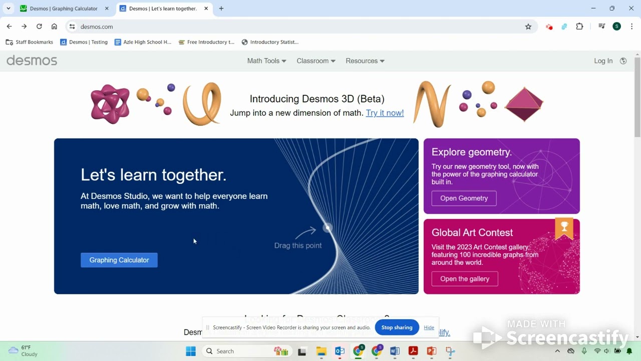EDUC APP Review - Desmos